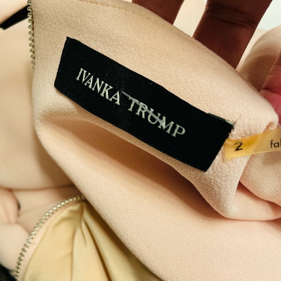 Ivanka Trump Pale Pink Sleeveless Zip Close Dress size 2 - Picture 6 of 6